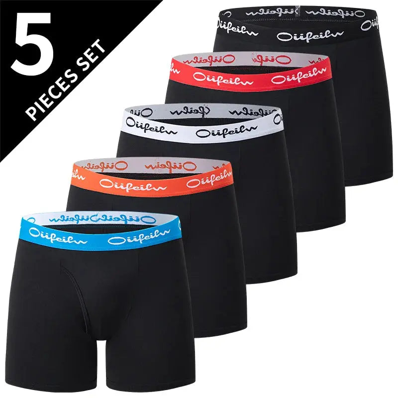 Men's Polyester Spandex Boxers Chicchar Fashion