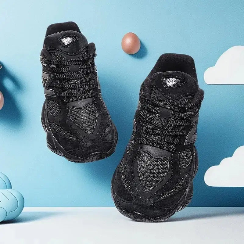 9060 New Unisex Small Elephant Hoof Shoes - Autumn & Winter, Versatile Retro Dad Style, Non-Slip Running Sneakers versatile - Chicchar Fashion