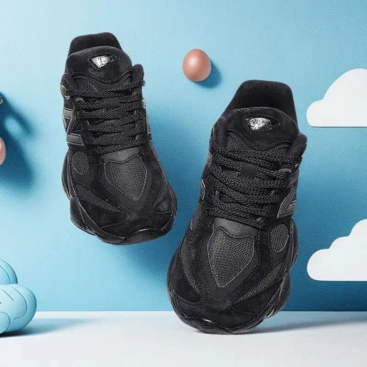 9060 New Unisex Small Elephant Hoof Shoes - Autumn & Winter, Versatile Retro Dad Style, Non-Slip Running Sneakers versatile - Chicchar Fashion