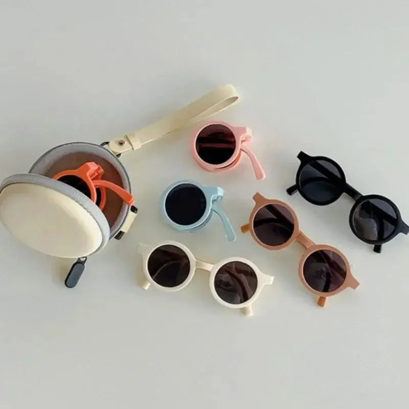 Cute Kids' Foldable Sunglasses - Chicchar Fashion