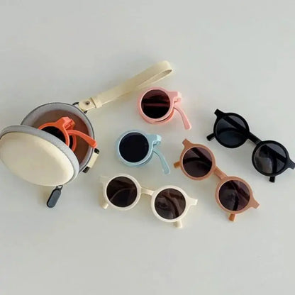 Cute Kids' Foldable Sunglasses - Chicchar Fashion