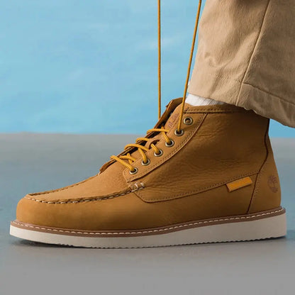 Timberland Men's Boots Mid Lace Chukka Boot Business Mid-Cut Boots Travel Outdoor Boots A6Aze754 - Chicchar Fashion