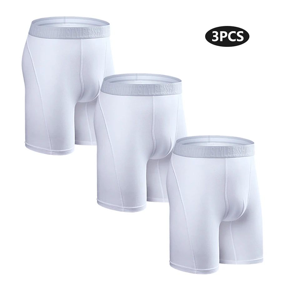 3-Pack Cotton Long Boxers Chicchar Fashion