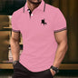 Men's Polo Button Lapel S-3XL
