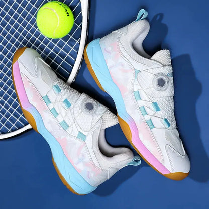 2025 New Women and Men Tennis Shoes Breathable Tennis Sneakers Shock-Absorbant Tennis Footwear Comfortable Outdoor Sneakers - Chicchar Fashion