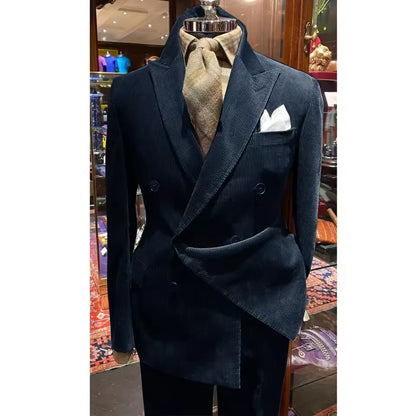 Corduroy Grass Green Suit