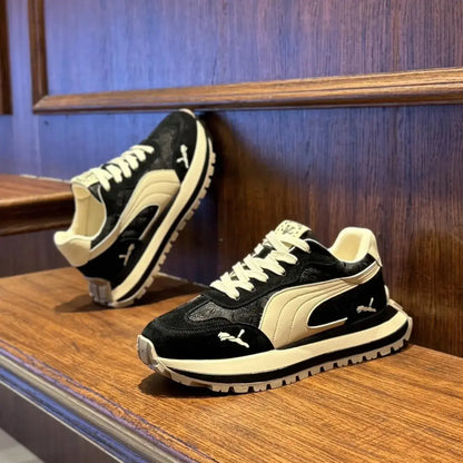 Casual Shoes Men's Sports Shoes Summer Casual Thick Soled Men's Shoes Soft and Comfortable Non-slip Outdoor Fashion Board Shoes - Chicchar Fashion