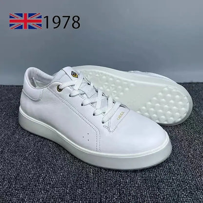 Men Leather Casual Shoes New Fashionable Genuine Leather Casual Sports Shoes Breathable and Comfortable for Men - Chicchar Fashion