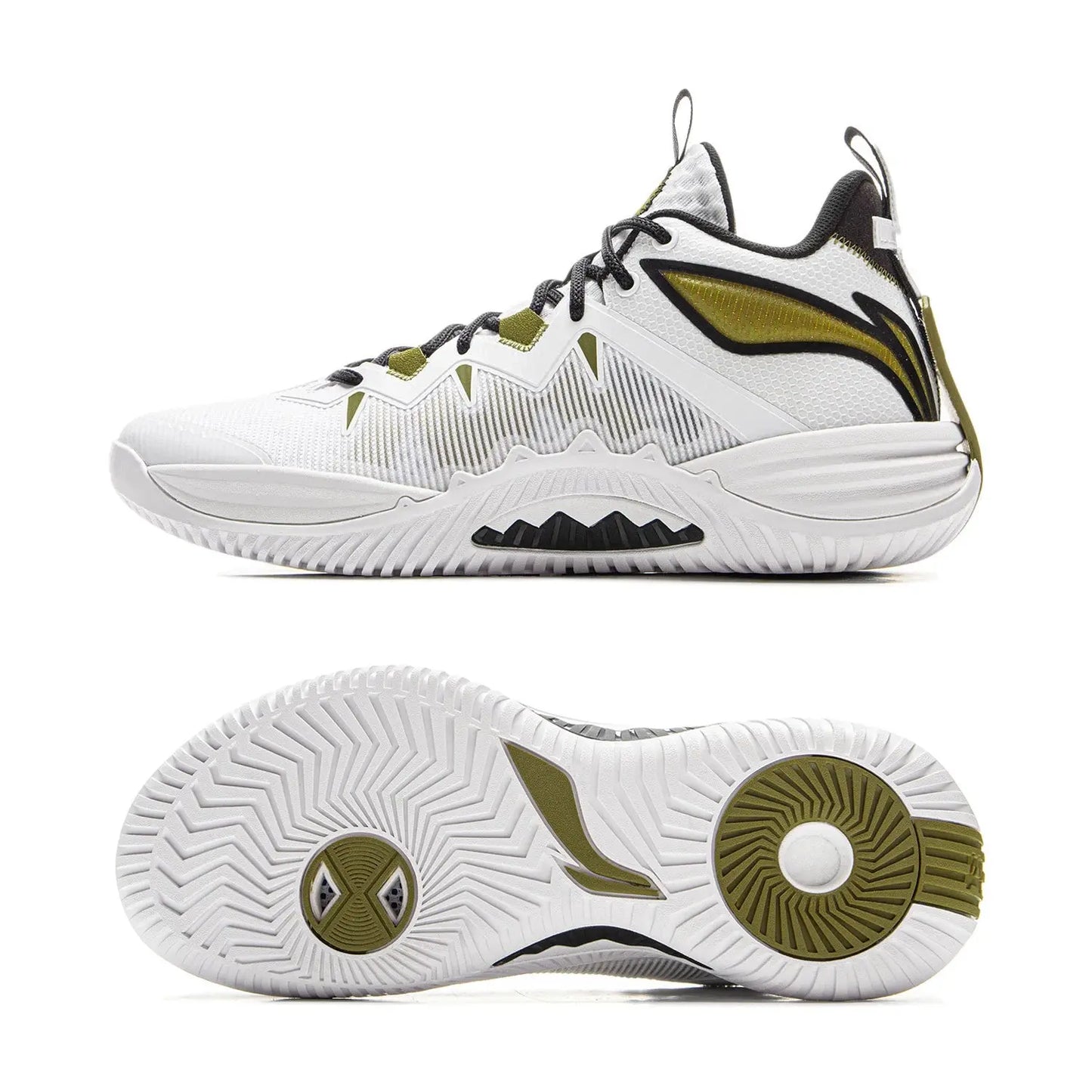 Li-Ning Men BADFIVE STORM 2025 Outdoor Basketball Shoes BOOM Cushioning TUFF OS Wearable LiNing Sports Sneakers ABFV017 - Chicchar Fashion