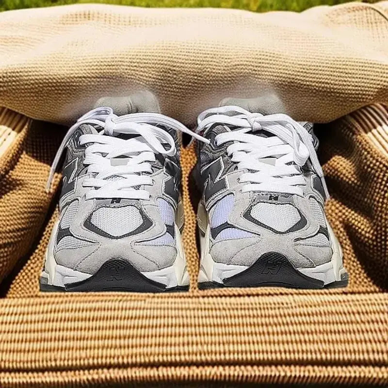 Lightweight and Fashionable 9060 Unisex Shoes - Small Elephant Hoof Casual Sneakers, Retro Dad, Non-Slip Running shoes - Chicchar Fashion