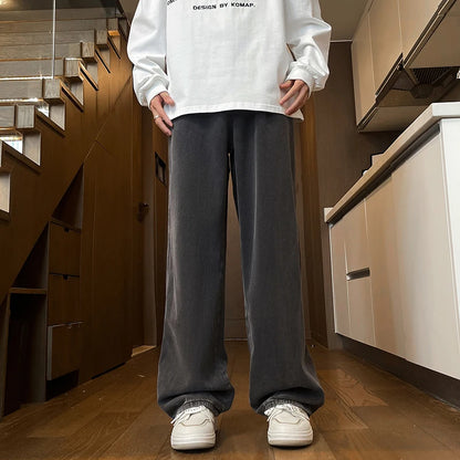 Men's Cotton-Blend Baggy Jeans