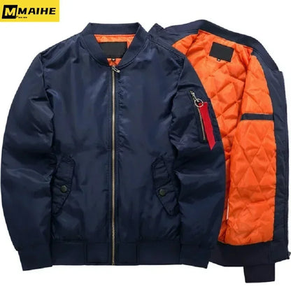 MA1 Bomber Jacket Cotton Blend