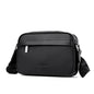 Cowhide genuine leather solid color square men's shoulder bag crossbody bag designer luxury bag messenger bag - Chicchar Fashion