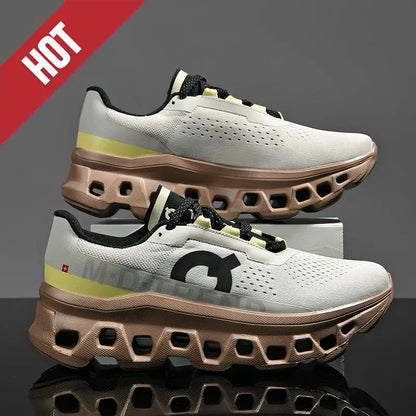 Marathon Men Sports Running Shoes Air Cushion Breathable Lightweight Male Comfortable Athletic Casual Sneakers Hiking Outdoor - Chicchar Fashion