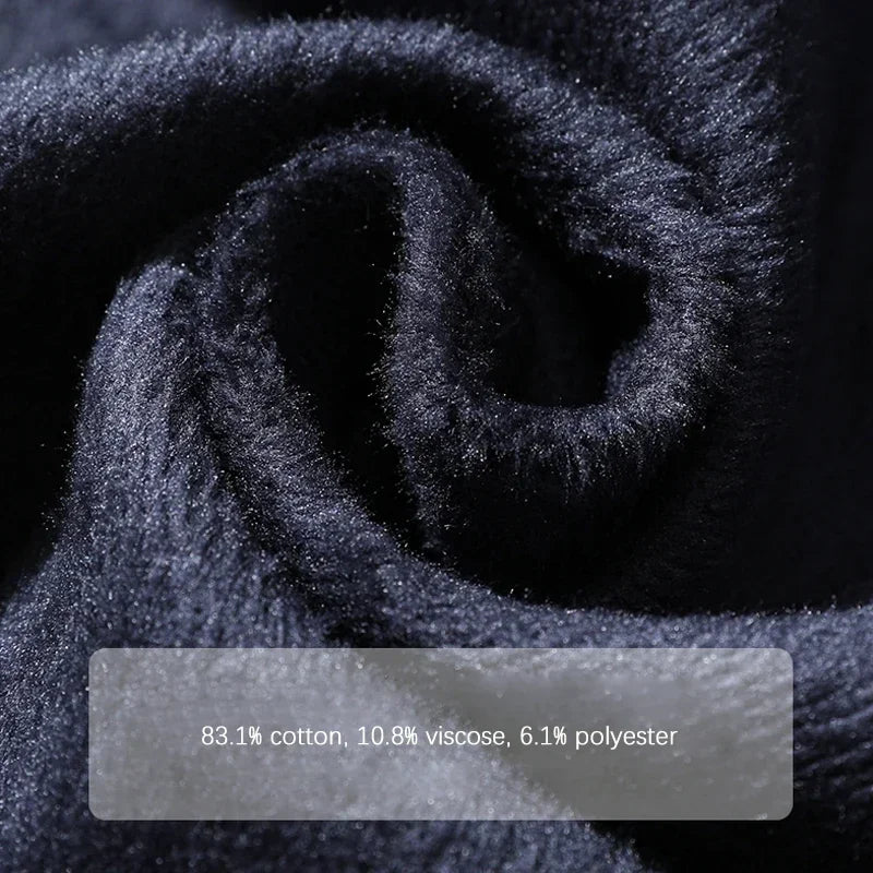 Men's Fleece Lined Denim Jeans