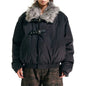 Men's Faux Fur Streetwear Coat