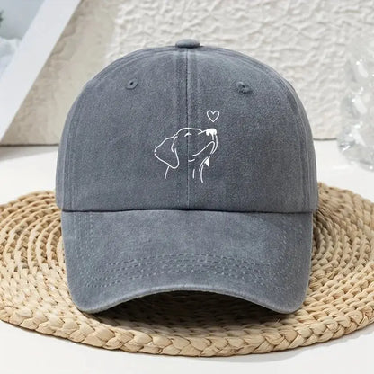 Chic Dog Lover's Baseball Cap - Chicchar Fashion