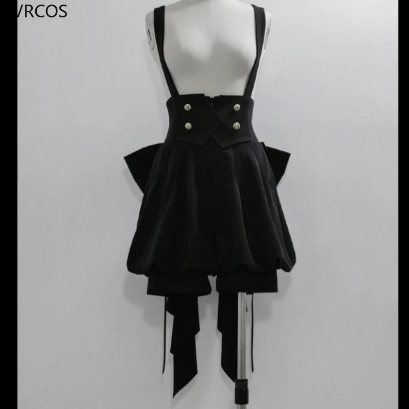 Japanese Gothic Y2K Bow Set