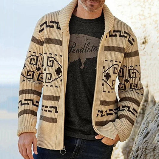 Men's Thermal Knit Cardigan Chicchar Fashion