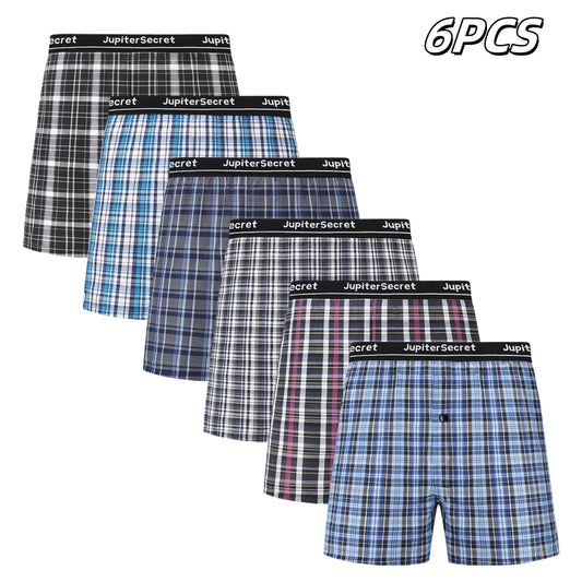 JupiterSecret Plaid Boxers Chicchar Fashion