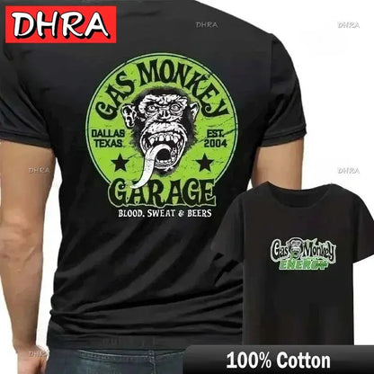 Gas Monkey Cotton Graphic Tee Chicchar Fashion