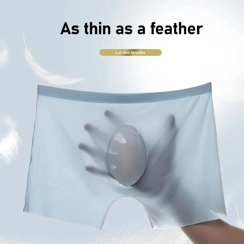 Ice Silk Seamless Men's Boxers Chicchar Fashion