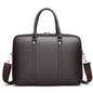 EliteMan Luxe PU Leather Laptop Briefcase