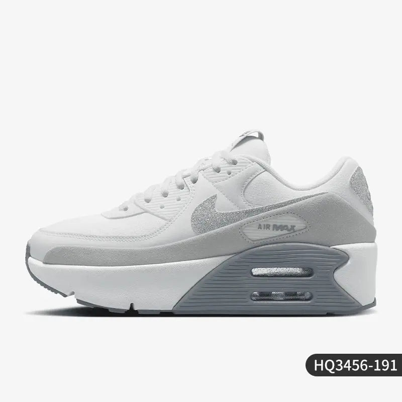 Nike Official Authentic Air Max 90 LV8 Women's Air Cushion Shock-Absorbing Sneakers HQ3456-191 - Chicchar Fashion