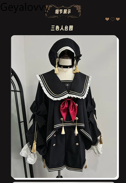 Lolita Sailor Top & Shorts