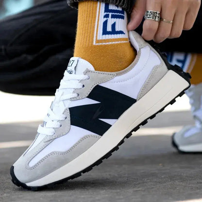Trendy 327 Retro Sports Shoes: Nostalgic Influences with Modern Fit and Functionality Mesh Shoes for Men & Women - Chicchar Fashion