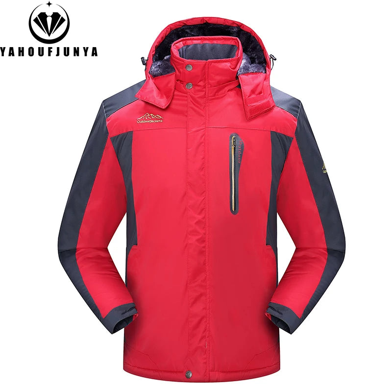 Men Fleece Waterproof Jacket