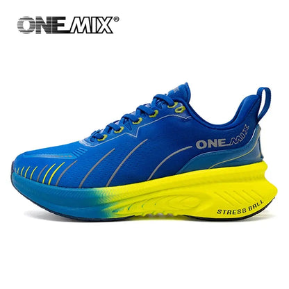 ONEMIX White Road Running Shoes for Men Air Cushion Outdoor Sport Shoes Male Trainers Summer Jogging Shoes Women Footwear - Chicchar Fashion