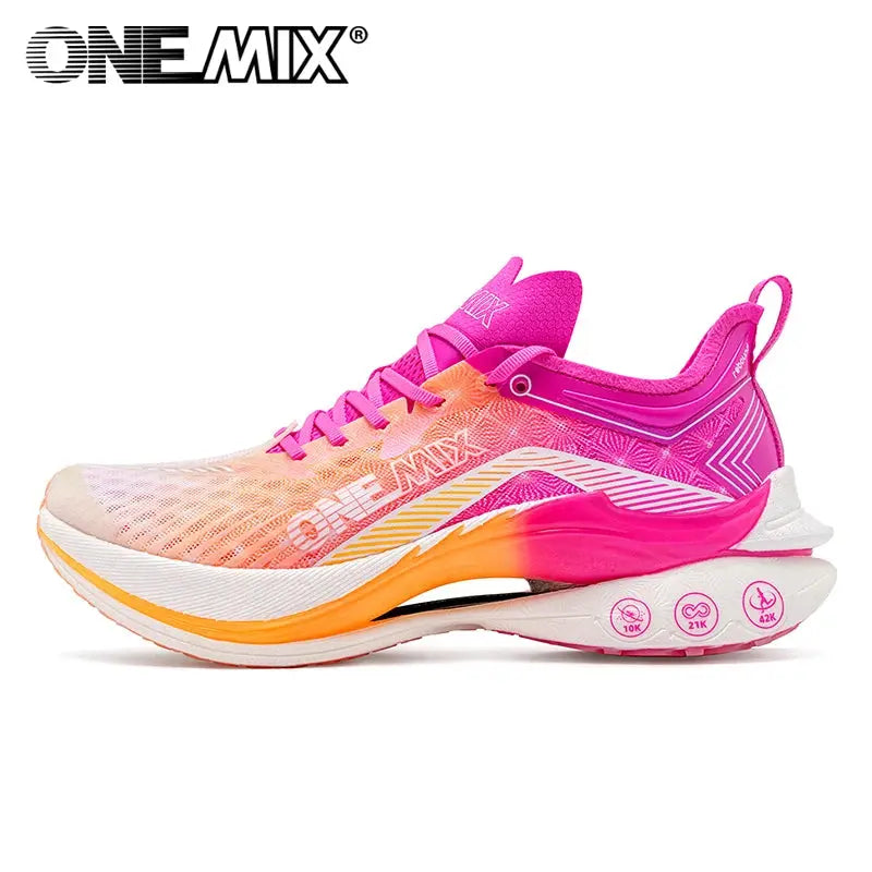 ONEMIX 2025 Carbon Plate Marathon Running Racing Shoes Professional Stable Support Shock-relief Ultra-light Rebound Sneakers - Chicchar Fashion