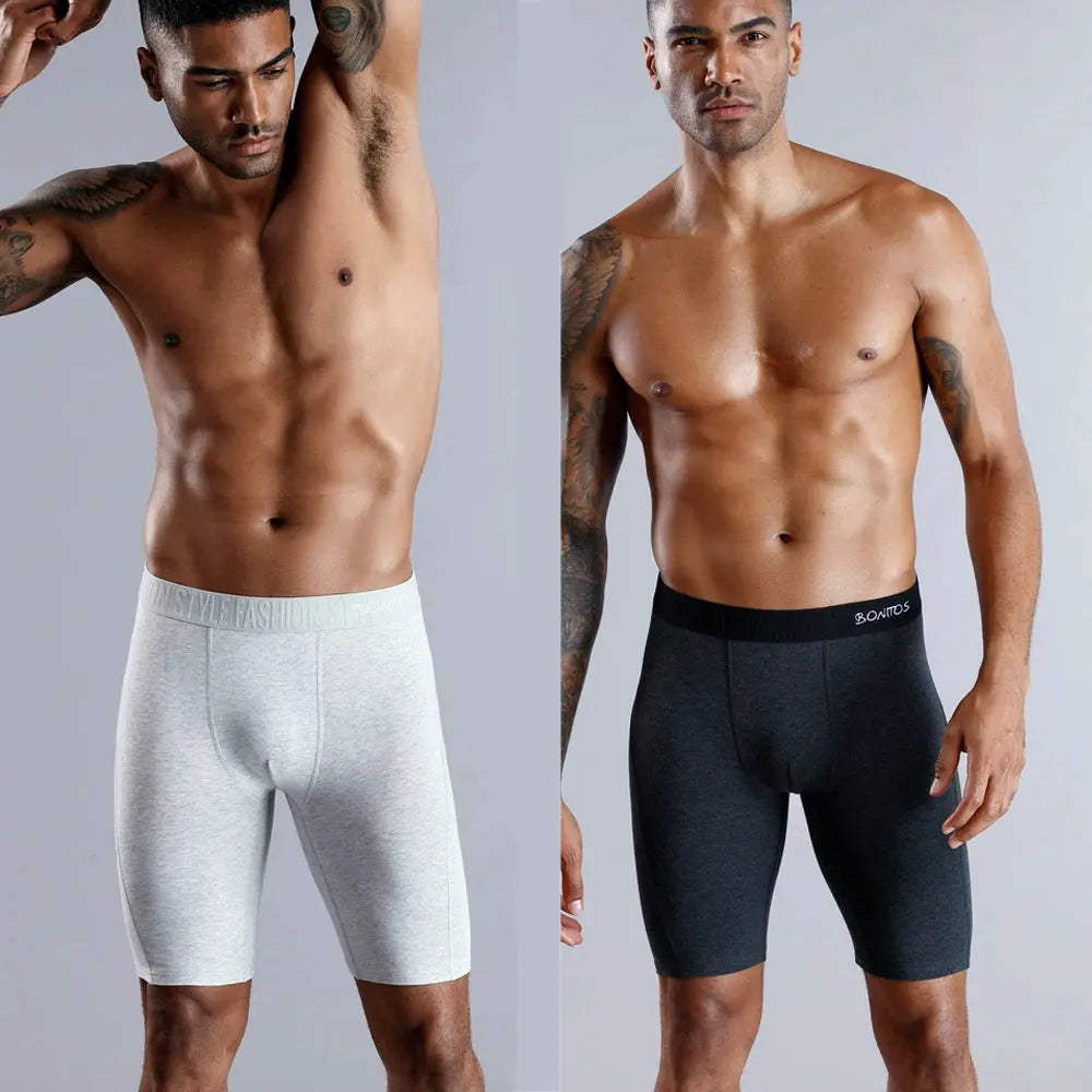 4pc Cotton Long Boxer Briefs Chicchar Fashion