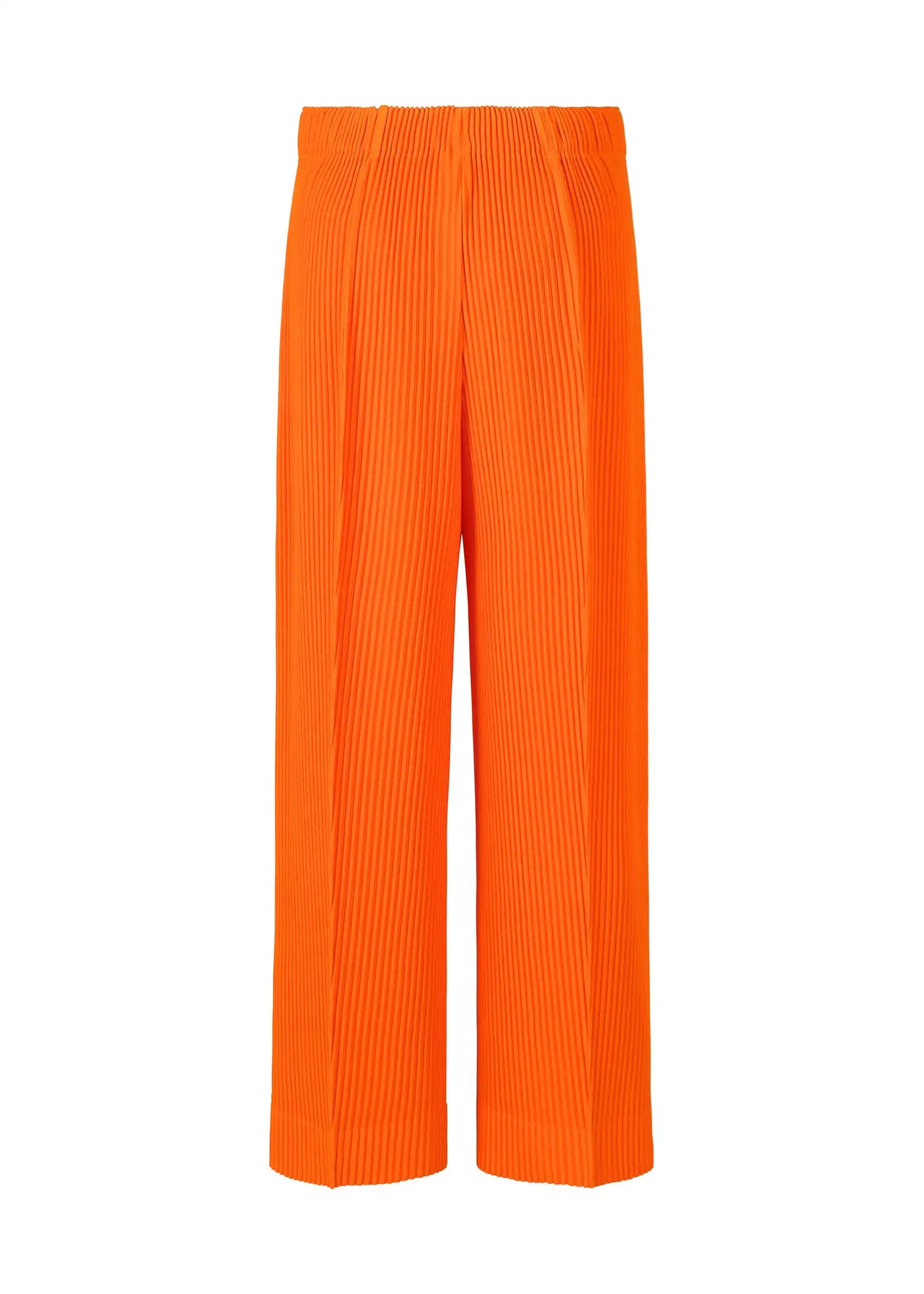 MiyakeFlow: Pleated Wide Leg Street Trousers