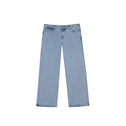 Y2K Patchwork Leopard Jeans