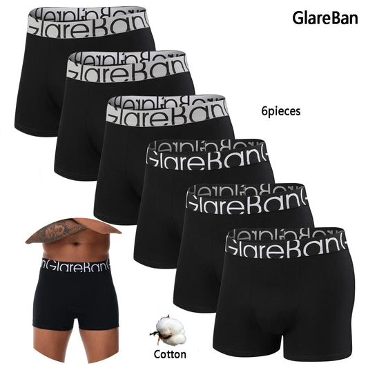 6-Pack Cotton Boxer Briefs Chicchar Fashion