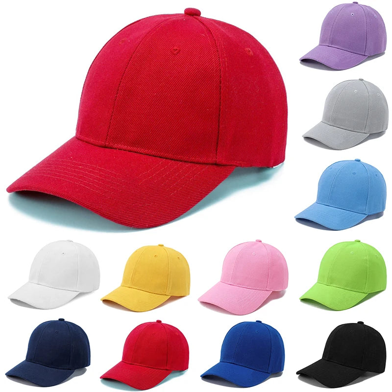 Kids Cotton Sun Baseball Cap