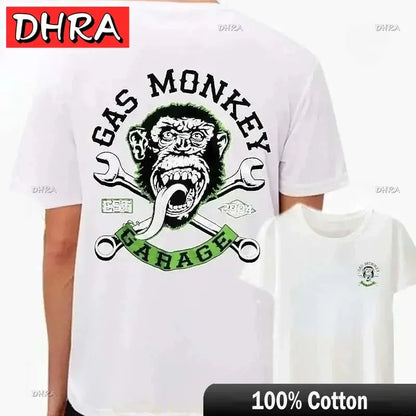 Gas Monkey Cotton Graphic Tee Chicchar Fashion