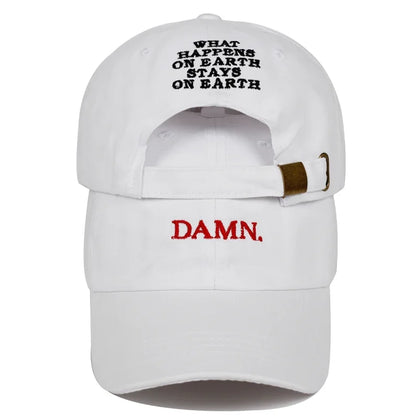 Unisex DAMN Embroidered Sun Cap