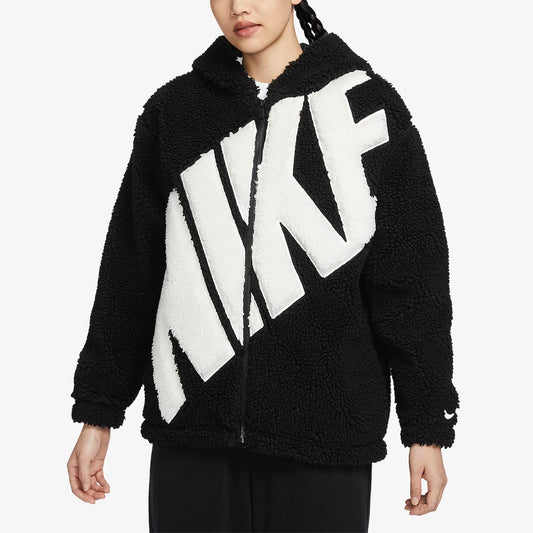 Nike Faux Shearling Hooded