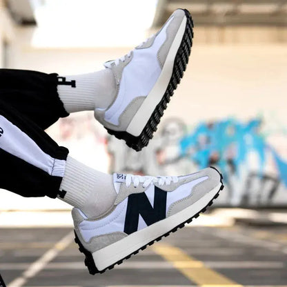 Trendy 327 Retro Sports Shoes: Nostalgic Influences with Modern Fit and Functionality Mesh Shoes for Men & Women - Chicchar Fashion