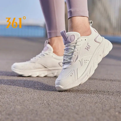 361 Degrees Women's Running Sports Shoes Shock Absorption Rebound All-match Fashion Comfortable Sneakers Male 682232237 - Chicchar Fashion