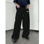 Men's White Baggy Wide Pants