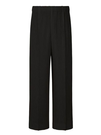 MiyakeFlow: Pleated Wide Leg Street Trousers