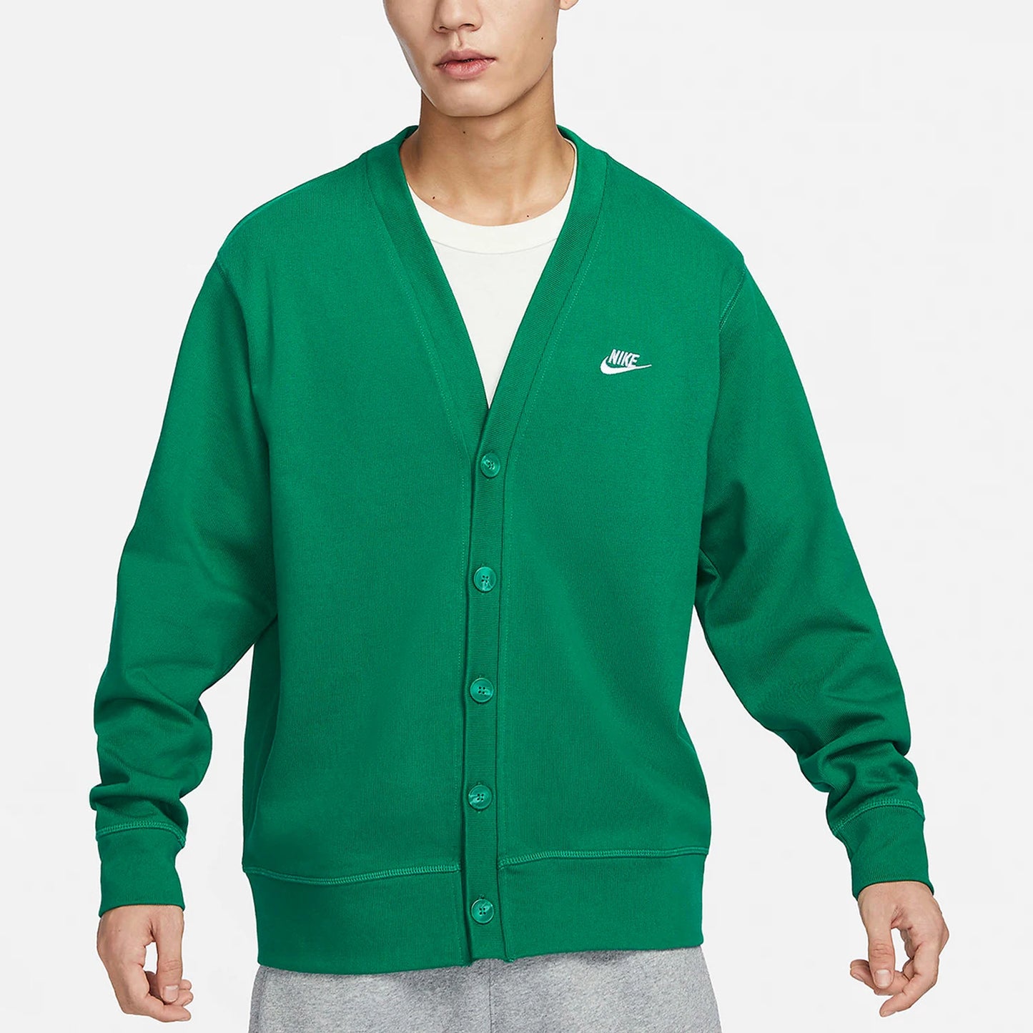 Nike Men's Knit V-Neck Jacket