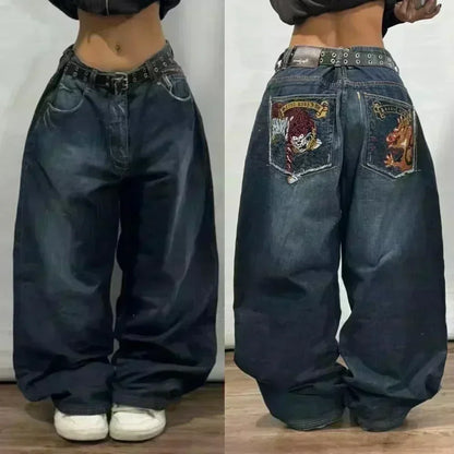 Oversized Baggy Wide-Leg Jeans