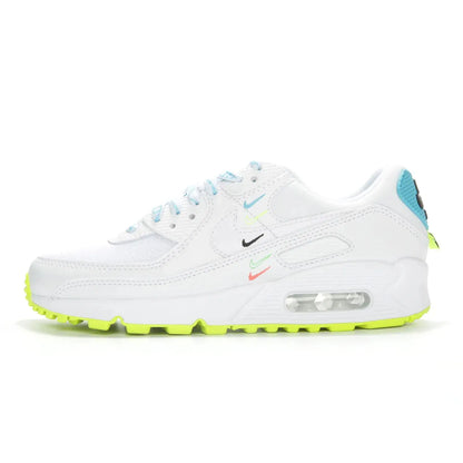 Nike genuine AIR MAX 90 men's and women's low top cushioned sports casual shoes CK7069-100 - Chicchar Fashion