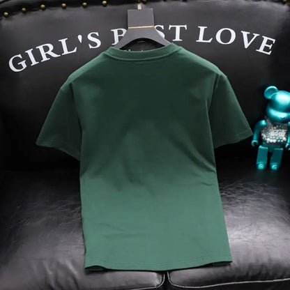 Y2K Men Techwear Cotton Tee