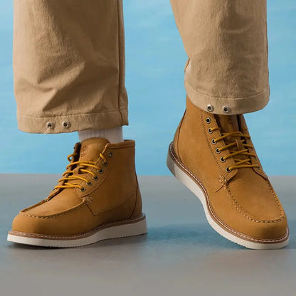 Timberland Men's Boots Mid Lace Chukka Boot Business Mid-Cut Boots Travel Outdoor Boots A6Aze754 - Chicchar Fashion